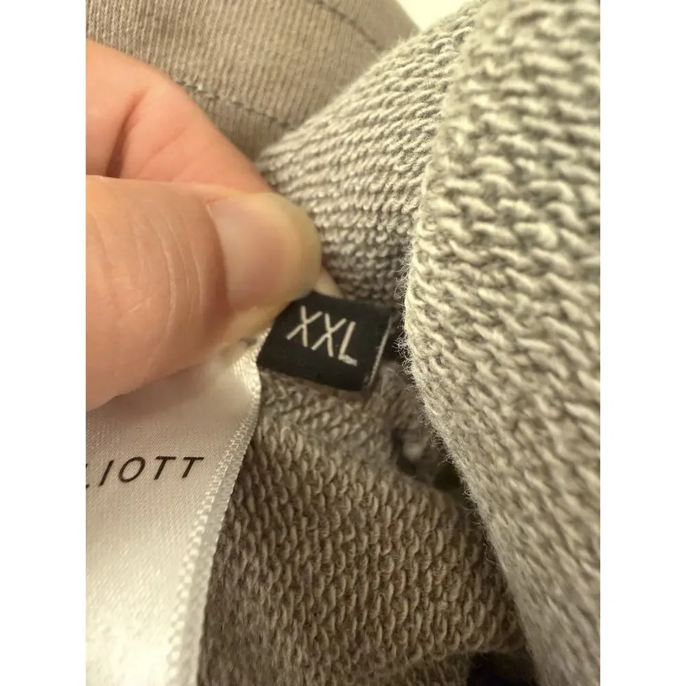 JOHN ELLIOTT 1992 Colourblock Drawstring Joggers - Gray Clay - Size 5 / XXL